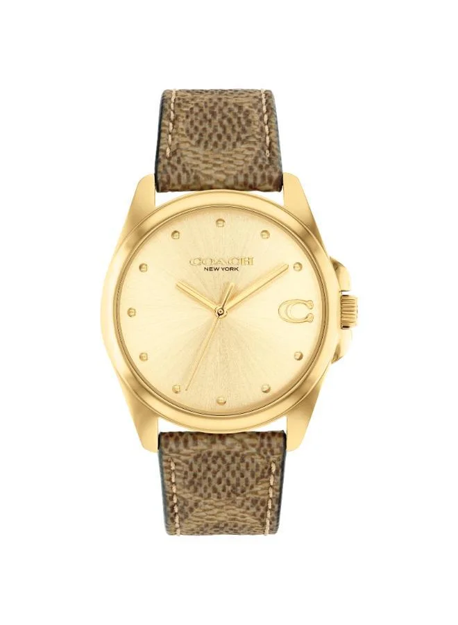 كوتش ساعة انالوج جريسون بسوار متداخل